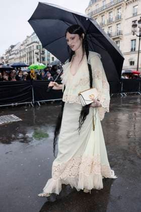 PFW - Valentino Arrivals Tali Lennox arrives to Valentino fashion show during the Haute Couture Fall Winter 2025 - 2026 Fashion Week on January 29, 2025 in Paris, France. Photo by Marco Piovanotto ABACAPRESS.COM Paris France  Copyright: xPiovanottoxMarco ABACAx