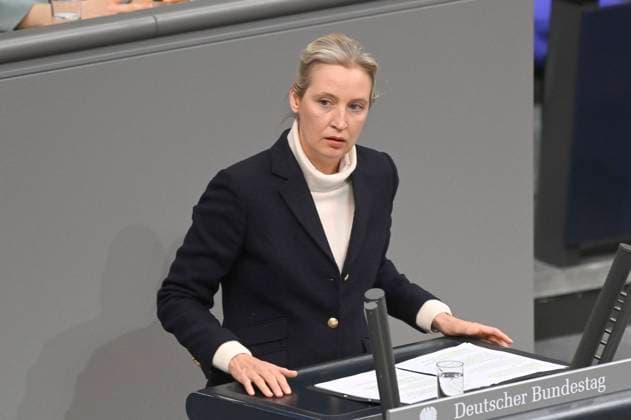 Alice Weidel in der 209. Sitzung des Deutschen Bundestages im Reichstagsgebäude. Berlin, 29.01.2025 Foto:xF.xKernx xFuturexImagex bundestagssitzung209_5168