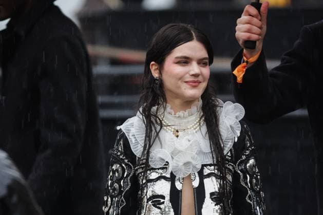 PFW - Valentino Haute Couture - Arrivals NB Soko attends the Valentino Haute Couture Spring-Summer 2025 show as part of Paris Fashion Week on January 29, 2025 in Paris, France. Photo by Nasser Berzane ABACAPRESS.COM Paris France  Copyright: xBerzanexNasser ABACAx