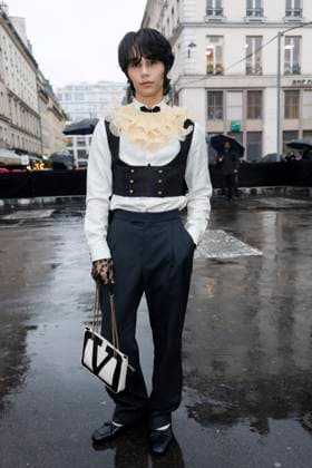 PFW - Valentino Arrivals Jeff Satur arrives to Valentino fashion show during the Haute Couture Fall Winter 2025 - 2026 Fashion Week on January 29, 2025 in Paris, France. Photo by Marco Piovanotto ABACAPRESS.COM  Copyright: xPiovanottoxMarco ABACAx