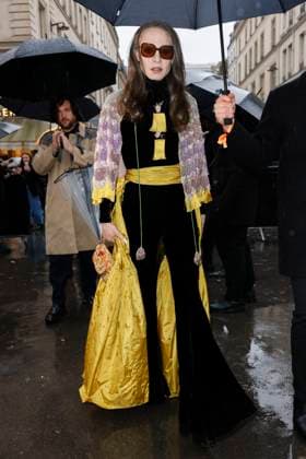 PFW - Valentino Arrivals Jordan Roth arrives to Valentino fashion show during the Haute Couture Fall Winter 2025 - 2026 Fashion Week on January 29, 2025 in Paris, France. Photo by Marco Piovanotto ABACAPRESS.COM  Copyright: xPiovanottoxMarco ABACAx