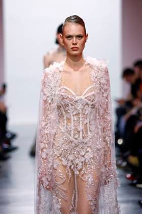 ELIE SAAB Haute Couture spring summer 2025, Paris January 2025 ELIE SAAB Haute Couture spring summer 2025, Paris January 2025, Credit:Zeppelin Avalon  Copyright: xZeppelinx xAvalonx 0958633824