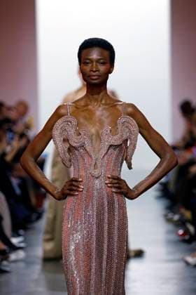 ELIE SAAB Haute Couture spring summer 2025, Paris January 2025 ELIE SAAB Haute Couture spring summer 2025, Paris January 2025, Credit:Zeppelin Avalon  Copyright: xZeppelinx xAvalonx 0958635176