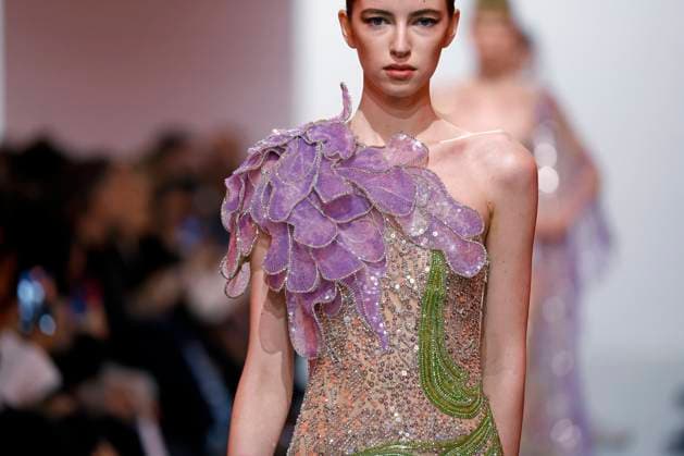 ELIE SAAB Haute Couture spring summer 2025, Paris January 2025 ELIE SAAB Haute Couture spring summer 2025, Paris January 2025, Credit:Zeppelin Avalon  Copyright: xZeppelinx xAvalonx 0958634272