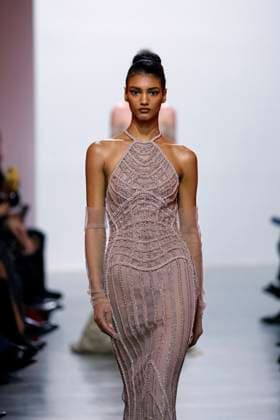 ELIE SAAB Haute Couture spring summer 2025, Paris January 2025 ELIE SAAB Haute Couture spring summer 2025, Paris January 2025, Credit:Zeppelin Avalon  Copyright: xZeppelinx xAvalonx 0958634373