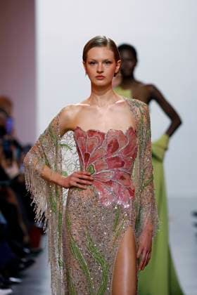 ELIE SAAB Haute Couture spring summer 2025, Paris January 2025 ELIE SAAB Haute Couture spring summer 2025, Paris January 2025, Credit:Zeppelin Avalon  Copyright: xZeppelinx xAvalonx 0958634439