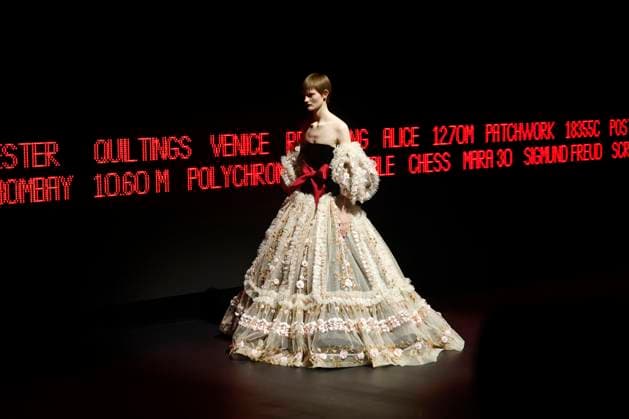 Valentino Haute Couture - Spring Summer 2025 - Paris, January 2025 Valentino Haute Couture - Spring Summer 2025 - Paris, January 2025, Credit:Zeppelin Avalon  Copyright: xZeppelinx xAvalonx 0958645793