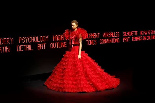Valentino Haute Couture - Spring Summer 2025 - Paris, January 2025 Valentino Haute Couture - Spring Summer 2025 - Paris, January 2025, Credit:Zeppelin Avalon  Copyright: xZeppelinx xAvalonx 0958648002