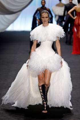 Jean Paul Gaultier Haute Couture spring summer 2025 Paris january 2025 Jean Paul Gaultier Haute Couture spring summer 2025 Paris january 2025, Credit:Zeppelin Avalon  Copyright: xZeppelinx xAvalonx 0958700221