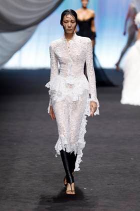 Jean Paul Gaultier Haute Couture spring summer 2025 Paris january 2025 Jean Paul Gaultier Haute Couture spring summer 2025 Paris january 2025, Credit:Zeppelin Avalon  Copyright: xZeppelinx xAvalonx 0958700279