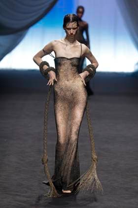 Jean Paul Gaultier Haute Couture spring summer 2025 Paris january 2025 Jean Paul Gaultier Haute Couture spring summer 2025 Paris january 2025, Credit:Zeppelin Avalon  Copyright: xZeppelinx xAvalonx 0958700456