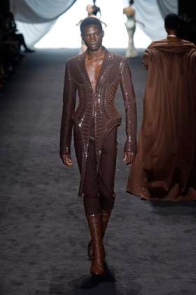 Jean Paul Gaultier Haute Couture spring summer 2025 Paris january 2025 Jean Paul Gaultier Haute Couture spring summer 2025 Paris january 2025, Credit:Zeppelin Avalon  Copyright: xZeppelinx xAvalonx 0958700689