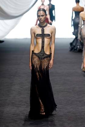 Jean Paul Gaultier Haute Couture spring summer 2025 Paris january 2025 Jean Paul Gaultier Haute Couture spring summer 2025 Paris january 2025, Credit:Zeppelin Avalon  Copyright: xZeppelinx xAvalonx 0958700713