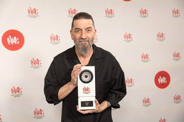 Singer Kris Wauters pictured during the 17th edition of the MIA s (Music Industry Award) award show, in Merksem, Wednesday 29 January 2025. The MIA awards are handed out by the VRT and VI.BE.  JAMESxARTHURxGEKIERE 111426160