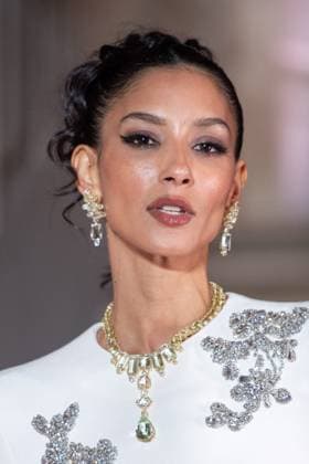 PFW Zuhair Murad Front Row Thayna Soares attending the Zuhair Murad Women s Haute-Couture Spring Summer 2025 show as part of Paris Fashion Week in Paris, France on January 29, 2025. Photo by Aurore Marechal ABACAPRESS.COM Paris France  Copyright: xMarechalxAurore ABACAx