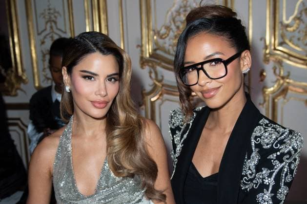 PFW Zuhair Murad Front Row Ariadna Gutierrez and Flora Coquerel attending the Zuhair Murad Women s Haute-Couture Spring Summer 2025 show as part of Paris Fashion Week in Paris, France on January 29, 2025. Photo by Aurore Marechal ABACAPRESS.COM Paris France  Copyright: xMarechalxAurore ABACAx