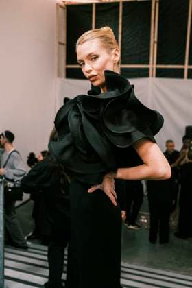 Paris Fashion Week HC SS25 Elie Saab Stella Maxwell 439839 2025 01 29 France  Copyright: xJean-BaptistexSoulliatx xStarfacex STAR_439839_031
