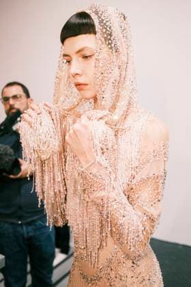 Paris Fashion Week HC SS25 Elie Saab Lea Julian 439839 2025 01 29 France  Copyright: xJean-BaptistexSoulliatx xStarfacex STAR_439839_037