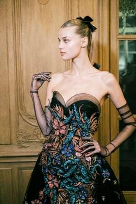 Paris Fashion Week HC SS25 Zuhair Murad Krystyna Pyszkova 439839 2025 01 29 France  Copyright: xJean-BaptistexSoulliatx xStarfacex STAR_439839_085