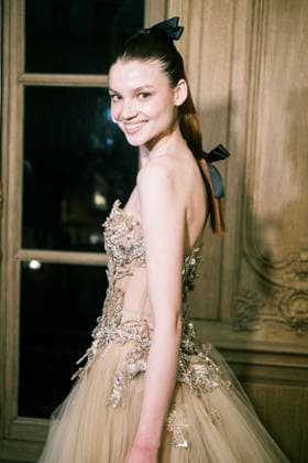 Paris Fashion Week HC SS25 Zuhair Murad Liza Korol 439839 2025 01 29 France  Copyright: xJean-BaptistexSoulliatx xStarfacex STAR_439839_086