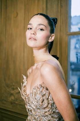 Paris Fashion Week HC SS25 Zuhair Murad Katrin Zakharova 439839 2025 01 29 France  Copyright: xJean-BaptistexSoulliatx xStarfacex STAR_439839_060