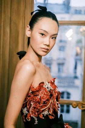 Paris Fashion Week HC SS25 Zuhair Murad Shiyi Wang 439839 2025 01 29 France  Copyright: xJean-BaptistexSoulliatx xStarfacex STAR_439839_062