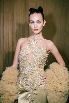 Paris Fashion Week HC SS25 Zuhair Murad 439839 2025 01 29 France  Copyright: xJean-BaptistexSoulliatx xStarfacex STAR_439839_066