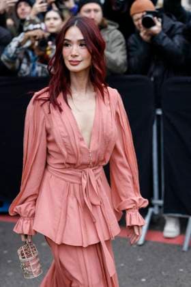 PFW - Elie Saab Arrivals Paris, France - January 29: Heart Evangelista arrives to Elie Saab fashion show during the Haute Couture Fall Winter 2025 - 2026 Fashion Week on January 29, 2025 in Paris, France. Photo by Marco Piovanotto Abacapress.com Paris France  Copyright: xPiovanottoxMarco ABACAx