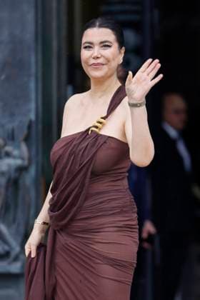 PFW - Elie Saab Arrivals Paris, France - January 29: Dalia Rayen arrives to Elie Saab fashion show during the Haute Couture Fall Winter 2025 - 2026 Fashion Week on January 29, 2025 in Paris, France. Photo by Marco Piovanotto Abacapress.com Paris France  Copyright: xPiovanottoxMarco ABACAx