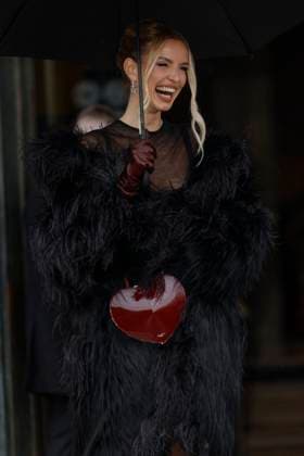 PFW - Elie Saab Arrivals Paris, France - January 29: Leonie Hanne arrives to Elie Saab fashion show during the Haute Couture Fall Winter 2025 - 2026 Fashion Week on January 29, 2025 in Paris, France. Photo by Marco Piovanotto Abacapress.com Paris France  Copyright: xPiovanottoxMarco ABACAx
