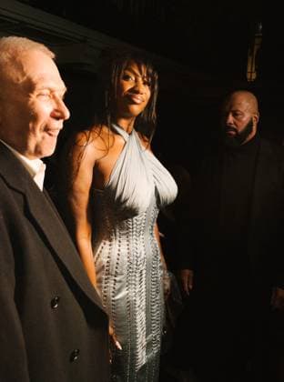 Celebrities at Jean Paul Gaultier Haute Couture Collection Spring Summer 2025 during Paris Fashion Week PFW Jean Paul Gaultier, Aya Nakamura Celebrities at Jean Paul Gaultier Haute Couture Collection Spring Summer 2025 during Paris Fashion Week PFW , on january 29th 2025 Sam Delpech Bestimage Celebrities at Jean Paul Gaultier Fashion Show Haute Couture Spring Summer 2025 during Paris Fashion Week, on january 29th 2025 Paris France  Copyright: xSamxDelpechx xBestimagexSamxDelpechx xBestimagex