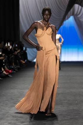 Défilé Jean Paul Gaultier x Ludovic De St Sernin Collection Haute Couture Automne Hiver 2024 2025 lors de la Fashion Week de Paris PFW Défilé Jean Paul Gaultier x Ludovic De St Sernin Collection Haute Couture Automne Hiver 2025 2026 lors de la Fashion Week de Paris PFW , le 29 janvier 2025 Jean Paul Gaultier x Ludovic De St Sernin Fashion Show Haute Couture Fall Winter 2025 2026 during Paris Fashion Week,on january 9th 2025 Paris France  Copyright: xAgencex xBestimagexAgencex xBestimagex