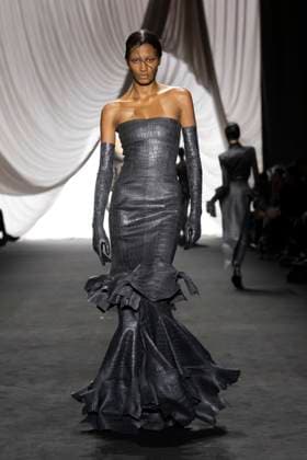Défilé Jean Paul Gaultier x Ludovic De St Sernin Collection Haute Couture Automne Hiver 2024 2025 lors de la Fashion Week de Paris PFW Défilé Jean Paul Gaultier x Ludovic De St Sernin Collection Haute Couture Automne Hiver 2025 2026 lors de la Fashion Week de Paris PFW , le 29 janvier 2025 Jean Paul Gaultier x Ludovic De St Sernin Fashion Show Haute Couture Fall Winter 2025 2026 during Paris Fashion Week,on january 9th 2025 Paris France  Copyright: xAgencex xBestimagexAgencex xBestimagex