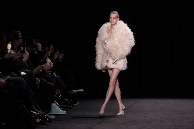 PFW - Ashi Studio Runway A model walks the runway during the Ashi Studio Haute-Couture Spring Summer 2025 show as part of Paris Fashion Week in Paris, France on January 30, 2025. Photo by Eliot Blondet ABACAPRESS.COM Paris France  Copyright: xBlondetxEliot ABACAx