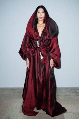 PFW Juana Martin Front Row Zarina Yeva attending the Juana Martin Women s Haute-Couture Spring Summer 2025 show as part of Paris Fashion Week in Paris, France on January 30, 2025. Photo by Aurore Marechal ABACAPRESS.COM Paris France  Copyright: xMarechalxAurore ABACAx
