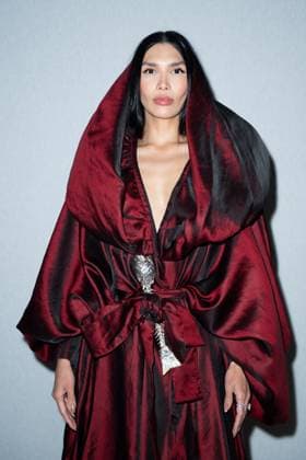 PFW Juana Martin Front Row Zarina Yeva attending the Juana Martin Women s Haute-Couture Spring Summer 2025 show as part of Paris Fashion Week in Paris, France on January 30, 2025. Photo by Aurore Marechal ABACAPRESS.COM Paris France  Copyright: xMarechalxAurore ABACAx