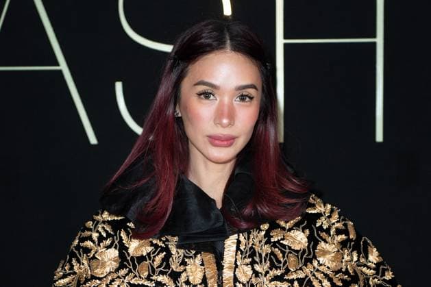 PFW Ashi Studio Front Row Heart Evangelista attending the Ashi Studio Women s Haute-Couture Spring Summer 2025 show as part of Paris Fashion Week in Paris, France on January 30, 2025. Photo by Aurore Marechal ABACAPRESS.COM Paris France  Copyright: xMarechalxAurore ABACAx