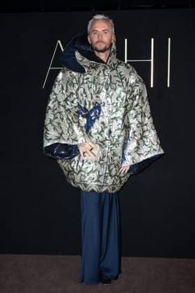 PFW Ashi Studio Front Row Fredrik Robertsson attending the Ashi Studio Women s Haute-Couture Spring Summer 2025 show as part of Paris Fashion Week in Paris, France on January 30, 2025. Photo by Aurore Marechal ABACAPRESS.COM Paris France  Copyright: xMarechalxAurore ABACAx