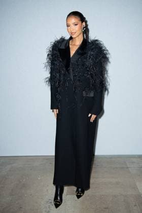 PFW Juana Martin Front Row Flora Coquerel attending the Juana Martin Women s Haute-Couture Spring Summer 2025 show as part of Paris Fashion Week in Paris, France on January 30, 2025. Photo by Aurore Marechal ABACAPRESS.COM Paris France  Copyright: xMarechalxAurore ABACAx