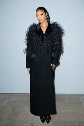 PFW Juana Martin Front Row Flora Coquerel attending the Juana Martin Women s Haute-Couture Spring Summer 2025 show as part of Paris Fashion Week in Paris, France on January 30, 2025. Photo by Aurore Marechal ABACAPRESS.COM Paris France  Copyright: xMarechalxAurore ABACAx