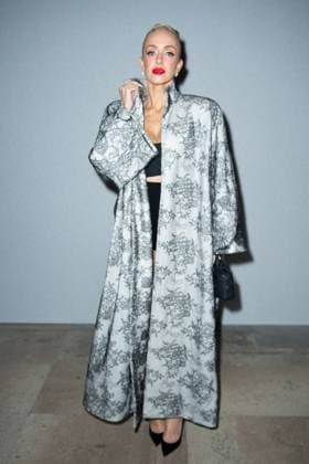 PFW Juana Martin Front Row Sasha Ray attending the Juana Martin Women s Haute-Couture Spring Summer 2025 show as part of Paris Fashion Week in Paris, France on January 30, 2025. Photo by Aurore Marechal ABACAPRESS.COM Paris France  Copyright: xMarechalxAurore ABACAx