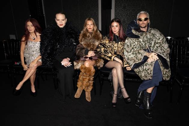 Ashi Studio Haute Couture Spring Summer 2025 show as part of Paris Fashion Week PFW Gessica Kayane, Jordan Roth, Helena Bordon, Heart Evangelista and Fredrik Robertsson at the Ashi Studio Haute Couture Spring Summer 2025 show as part of Paris Fashion Week PFW , France, January 30, 2025 Jeremy Melloul Bestimage Celebrities attends the Ashi Studio Haute Couture Spring summer 2025 show as part of Paris Fashion Week on January 30, 2025 in Paris, France Paris France  Copyright: xJeremyxMelloulx xBestimagexJeremyxMelloulx xBestimagex