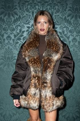 PFW Ashi Studio Front Row Helena Bordon attending the Ashi Studio Women s Haute-Couture Spring Summer 2025 show as part of Paris Fashion Week in Paris, France on January 30, 2025. Photo by Aurore Marechal ABACAPRESS.COM Paris France  Copyright: xMarechalxAurore ABACAx