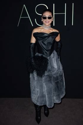 PFW Ashi Studio Front Row Sabrina Harrison attending the Ashi Studio Women s Haute-Couture Spring Summer 2025 show as part of Paris Fashion Week in Paris, France on January 30, 2025. Photo by Aurore Marechal ABACAPRESS.COM Paris France  Copyright: xMarechalxAurore ABACAx