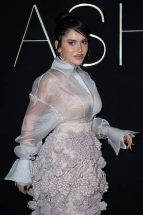PFW Ashi Studio Front Row Nojoud Alrumaihi attending the Ashi Studio Women s Haute-Couture Spring Summer 2025 show as part of Paris Fashion Week in Paris, France on January 30, 2025. Photo by Aurore Marechal ABACAPRESS.COM Paris France  Copyright: xMarechalxAurore ABACAx