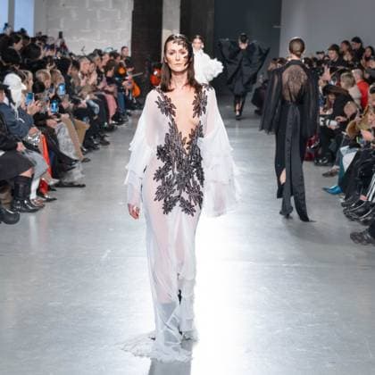 PARIS FASHION WEEK HAUTE COUTURE JUANA MARTIN sylvie lefort photography MAXPPP 30 01 2025 @sylvie Lefort Photography MAXPPP 30 01 25 Models present creations from the Sprint summer 2025 26 Haute Couture collection By JUANA MARTIN during the Paris Fashion Week, in Paris, France JANUARY 30th 2025 The presentation of the Womens Haute Couture collections from 27th january 2025 to 30th January 25 -.  Copyright: xMAXPPPxsylviexlefortxphotographyx LFR202501301964 LFR202501301964