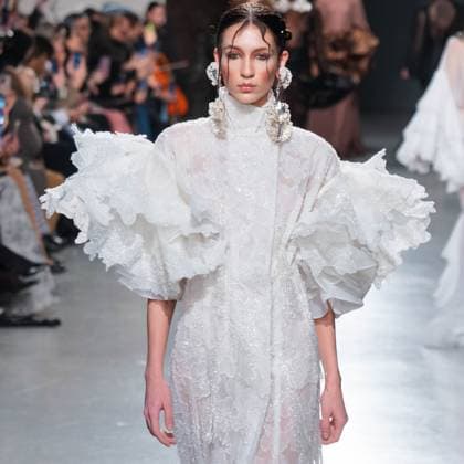 PARIS FASHION WEEK HAUTE COUTURE JUANA MARTIN sylvie lefort photography MAXPPP 30 01 2025 @sylvie Lefort Photography MAXPPP 30 01 25 Models present creations from the Sprint summer 2025 26 Haute Couture collection By JUANA MARTIN during the Paris Fashion Week, in Paris, France JANUARY 30th 2025 The presentation of the Womens Haute Couture collections from 27th january 2025 to 30th January 25 -.  Copyright: xMAXPPPxsylviexlefortxphotographyx LFR202501301968 LFR202501301968