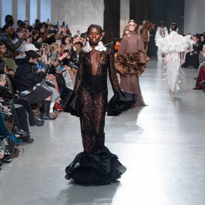PARIS FASHION WEEK HAUTE COUTURE JUANA MARTIN sylvie lefort photography MAXPPP 30 01 2025 @sylvie Lefort Photography MAXPPP 30 01 25 Models present creations from the Sprint summer 2025 26 Haute Couture collection By JUANA MARTIN during the Paris Fashion Week, in Paris, France JANUARY 30th 2025 The presentation of the Womens Haute Couture collections from 27th january 2025 to 30th January 25 -.  Copyright: xMAXPPPxsylviexlefortxphotographyx LFR202501301969 LFR202501301969