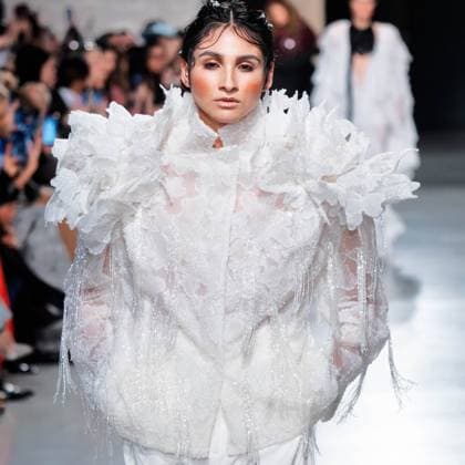 PARIS FASHION WEEK HAUTE COUTURE JUANA MARTIN sylvie lefort photography MAXPPP 30 01 2025 @sylvie Lefort Photography MAXPPP 30 01 25 Models present creations from the Sprint summer 2025 26 Haute Couture collection By JUANA MARTIN during the Paris Fashion Week, in Paris, France JANUARY 30th 2025 The presentation of the Womens Haute Couture collections from 27th january 2025 to 30th January 25 -.  Copyright: xMAXPPPxsylviexlefortxphotographyx LFR202501301999 LFR202501301999
