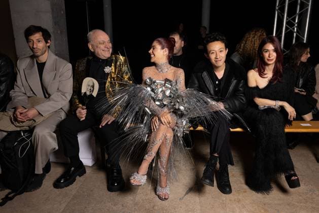 Celebrities attend the Germanier show at the Palais de Tokyo Collection Haute Couture Printemps Eté 2025 as part of Paris Fashion Week PFW Jean Christophe Bouvet, Gessica Kayane, Heart Evangelista attend the Germanier show at the Palais de Tokyo Collection Haute Couture Printemps Eté 2025 as part of Paris Fashion Week PFW , France, January 30 2025 Jeremy Melloul Bestimage Celebrities attend the Germanier Haute Couture Spring summer 2025 show as part of Paris Fashion Week on January 30 2025 in Paris, France Paris France  Copyright: xJeremyxMelloulx xBestimagexJeremyxMelloulx xBestimagex